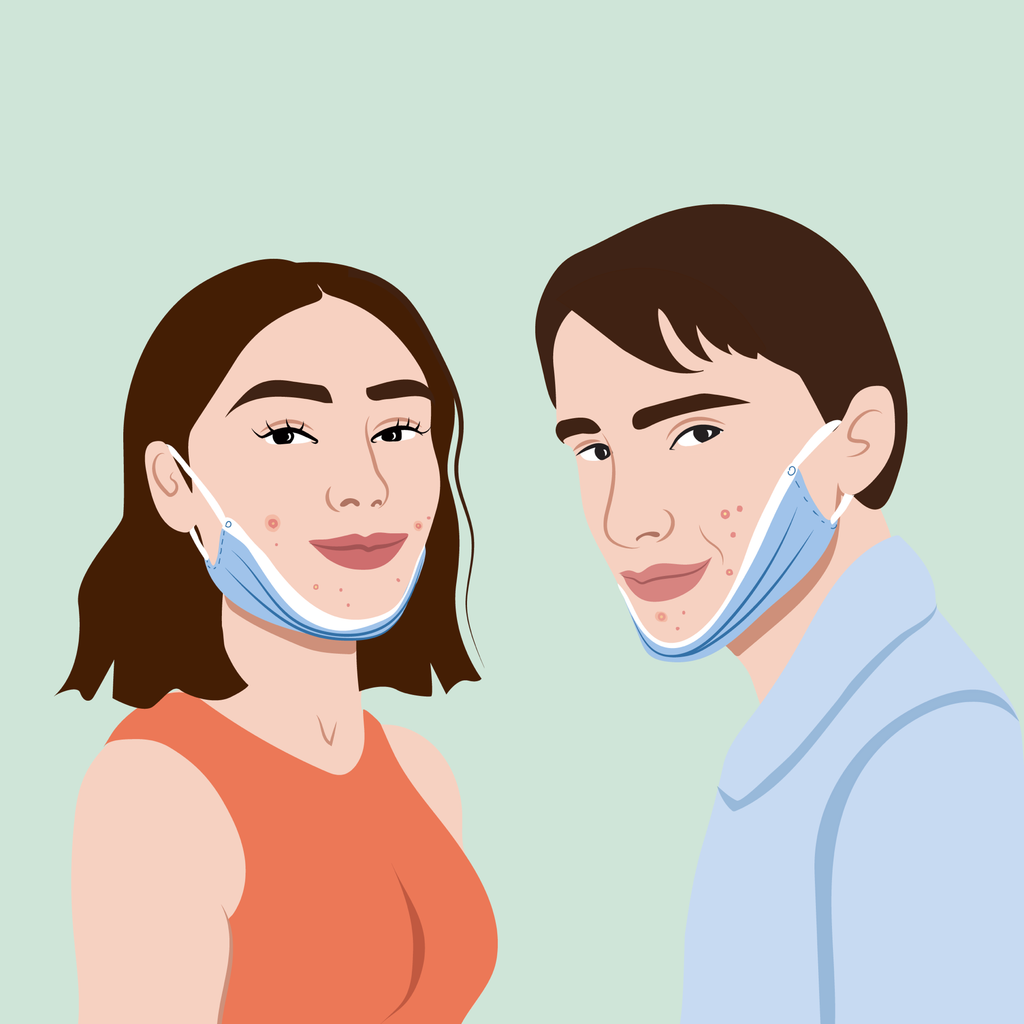 Keep Your Skin Glowing While Wearing a Mask