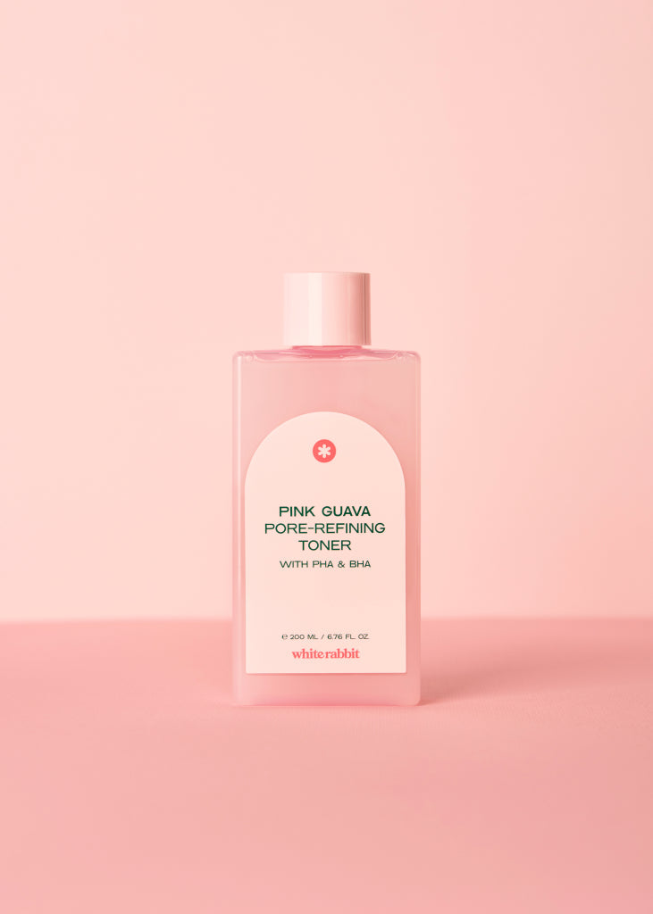 PINK GUAVA PORE-REFINING TONER WITH PHA & BHA - whiterabbit-beauty